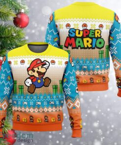Mario Adventure of Mario Bros Knitted Christmas Sweater Gift For Men And Women