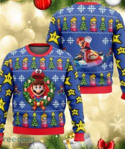 Mario Kart Ugly Christmas Sweater Gift For Adult