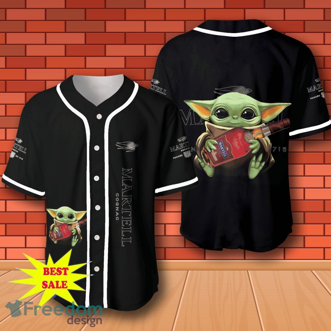 Martell Baby Yoda Baseball Jersey for All Genders image Martell Baby Yoda Baseball Jersey for All Genders Product Photo 1