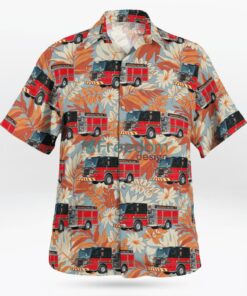 Martinsville Fire & EMS Department Martinsville, Virginia Hawaiian Shirt Product Photo 3