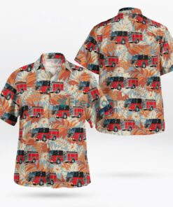 Martinsville Fire & EMS Department Martinsville, Virginia Hawaiian Shirt