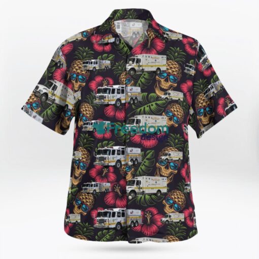 Maryland, Jacobsville Fire Station 10 Hawaiian Shirt Product Photo 3