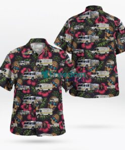 Maryland, Jacobsville Fire Station 10 Hawaiian Shirt Product Photo 1