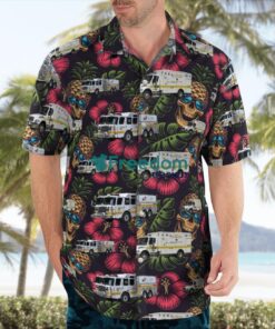 Maryland, Jacobsville Fire Station 10 Hawaiian Shirt Product Photo 4