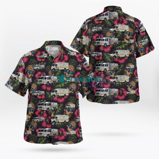 Maryland, Jacobsville Fire Station 10 Hawaiian Shirt Product Photo 1