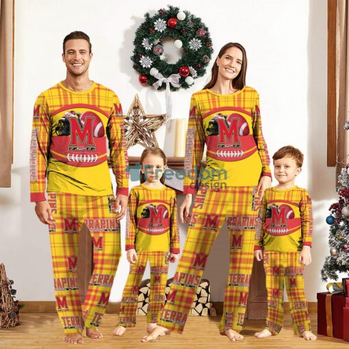 Maryland Terrapins Custom Name Pajamas Set For Family Sport Team Pajamas Christmas Gift Product Photo 1