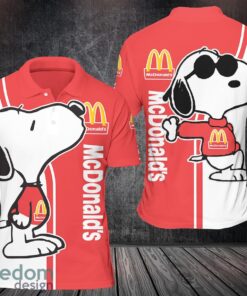 mcdonald’s 3D Polo Shirt Golf Lover Gift