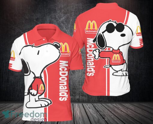 mcdonald's 3D Polo Shirt Golf Lover Gift Product Photo 1