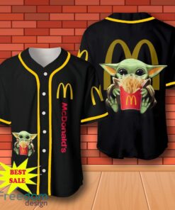 McDonald’s Baby Yoda Baseball Jersey for All Genders