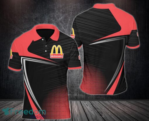 MCDONALD'S Team Working Shirt 3D Polo Shirt Golf Polo Product Photo 1