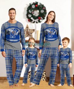 Memphis Tigers Custom Name Pajamas Set For Family Sport Team Pajamas Christmas Gift