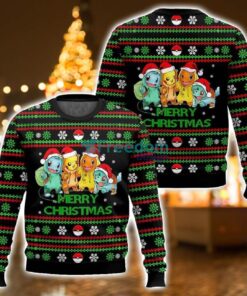 Merry Christmas Pokemon Ugly Christmas Sweater For Men And Women Christmas Holiday Gift