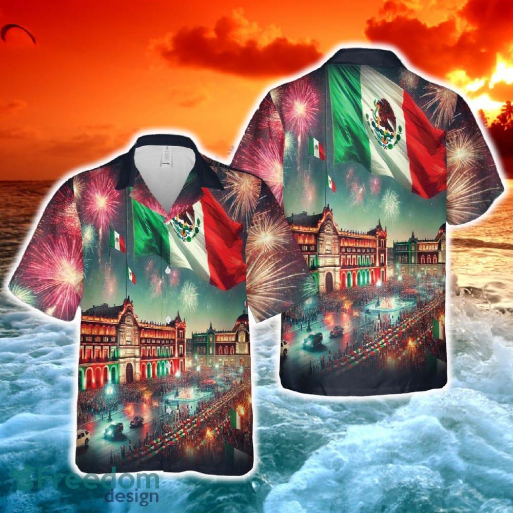 Mexican Independence Day Hawaiian Shirt image Mexican Independence Day Hawaiian Shirt - Mexican Independence Day Hawaiian Shirt-1