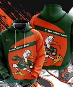Miami Hurricanes 3D Hoodie For Fans New Trending All OVer Print