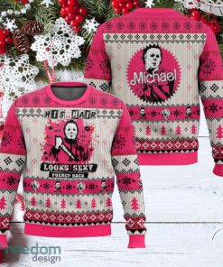 Michael Myers – Halloween Ugly Sweater Knitted Christmas Sweater Gift For Men And Women