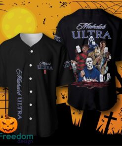Michelob Ultra Halloween Horror Characters Baseball Jersey For Men And Women