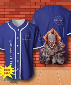 Michelob Ultra Pennywise Halloween Baseball Jersey for All Genders