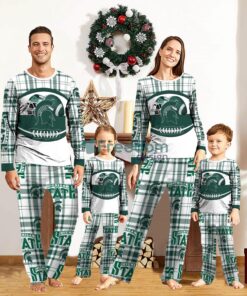 Michigan State Spartans Custom Name Pajamas Set For Family Sport Team Pajamas Christmas Gift Product Photo 1