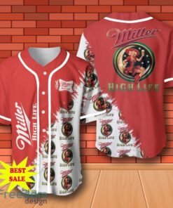 Miller High Life Baseball Jersey Front for All Genders
