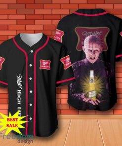 Miller High Life Hellraiser Horror Baseball Jersey for All Genders