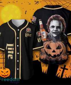Miller Lite Michael Myers Halloween Costume Baseball Jersey For Men And Women