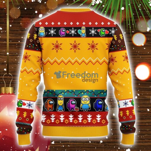 Minion Among Us Funny Ugly Christmas Sweater Amazing Gift Family Christmas Gift Product Photo 2