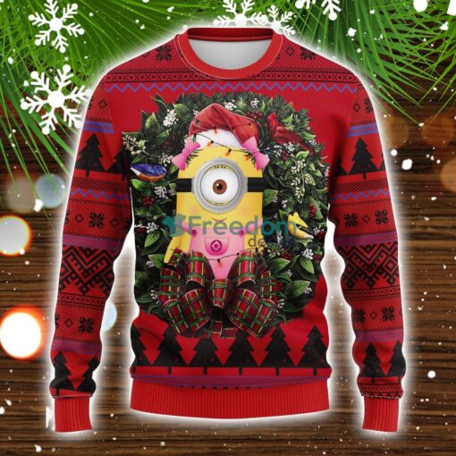 Minion Girl Despicable Me Noel Mc Ugly Christmas Sweater Christmas Gift For Men And Women Product Photo 1