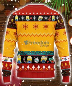 Minions Ugly Christmas Sweater Yellow Amazing Gift Family Christmas Gift Product Photo 2