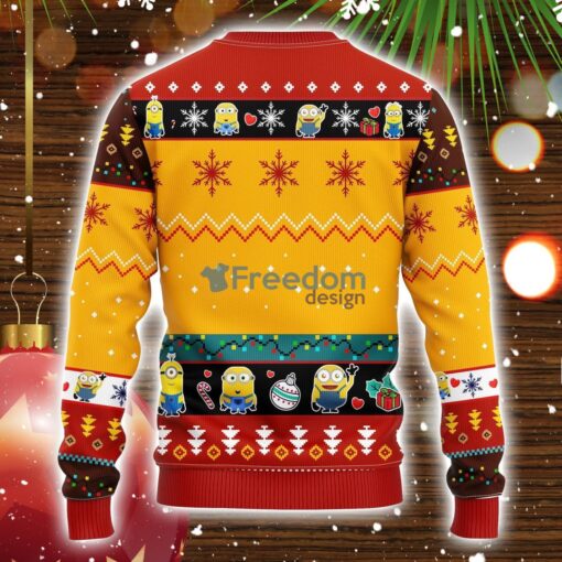 Minions Ugly Christmas Sweater Yellow Amazing Gift Family Christmas Gift Product Photo 2