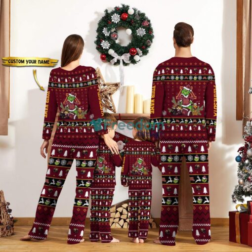 Minnesota Golden Gophers Pajamas Sport Team Pajama Set Christmas Gift For Family Custom Name Unique Gift Product Photo 2