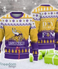 Minnesota Vikings Knitted Sweater For Men Women Fans Gift Christmas