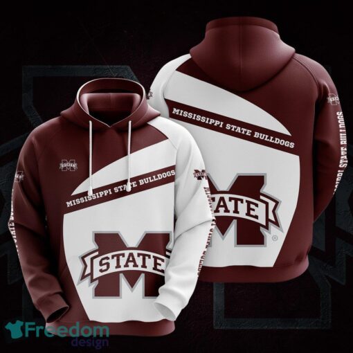 Mississippi State Bulldogs 3D Hoodie For Fans New Trending All OVer Print - Mississippi State Bulldogs 3D Hoodie For Fans New Trending All OVer Print