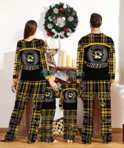 Missouri Tigers Custom Name Pajamas Set For Family Sport Team Pajamas Christmas Gift Product Photo 2