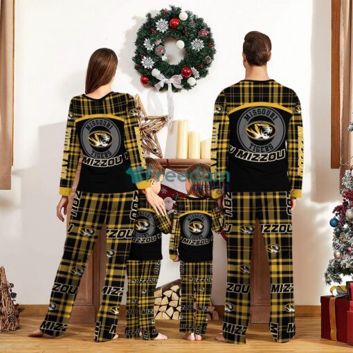 Missouri Tigers Custom Name Pajamas Set For Family Sport Team Pajamas Christmas Gift Product Photo 2