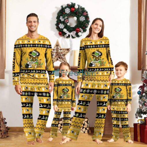 Missouri Tigers Pajamas Sport Team Pajama Set Christmas Gift For Family Custom Name Unique Gift Product Photo 1