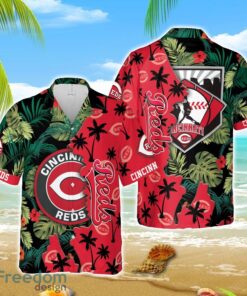 MLB Hawaiian Cincinnati Reds Team MLB Tropical 3D Hawaiian Shirt MLB Hawaiian Cincinnati Reds Team MLB Tropical 3D Hawaiian Shirt