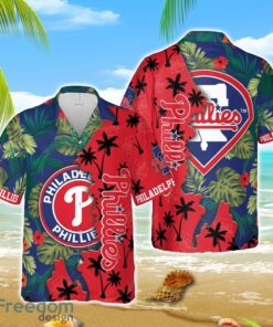 MLB Hawaiian Philadelphia Phillies Team MLB Tropical 3D Hawaiian Shirt