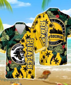 MLB Hawaiian Pittsburgh Pirates Team MLB Tropical 3D Hawaiian Shirt