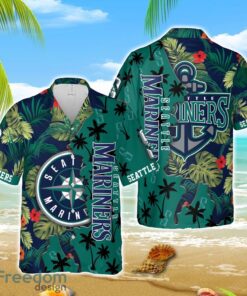 MLB Hawaiian Seattle Mariners Team MLB Tropical 3D Hawaiian Shirt