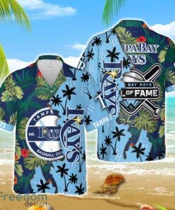 MLB Hawaiian Tampa Bay Rays Team MLB Tropical 3D Hawaiian Shirt