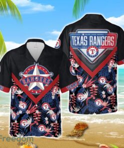 MLB Hawaiian Texas Rangers Team MLB Aloha 3D Hawaiian Shirt