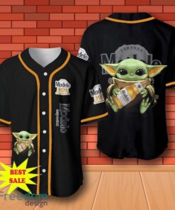 Modelo Baby Yoda Baseball Jersey for All Genders