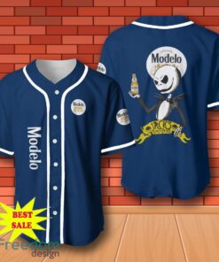 Modelo Halloween Jack Skellington Nightmare Baseball Jersey for All Genders