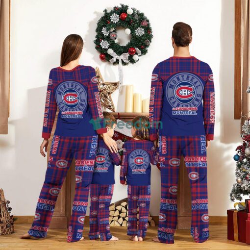 Montreal Canadiens Custom Name Pajamas Set For Family Sport Team Pajamas Christmas Gift Product Photo 2