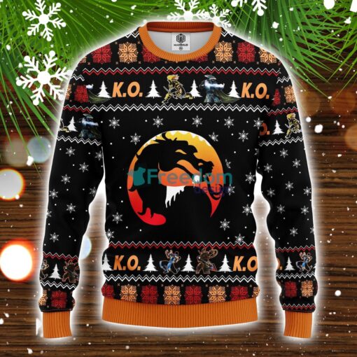 Mortal Kombat Ugly Christmas Sweater Amazing Gift Family Christmas Gift Product Photo 1