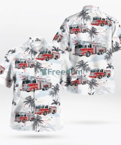 Mount Vernon Fire Truck, New York Hawaiian Shirt Product Photo 1