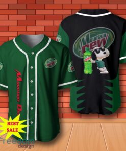 Mountain Dew Snoopy Baseball Jersey for All Genders