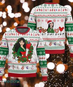 Mulan Disney Princess Christmas Ugly Sweater Ugly Christmas Sweater Gift For Adult