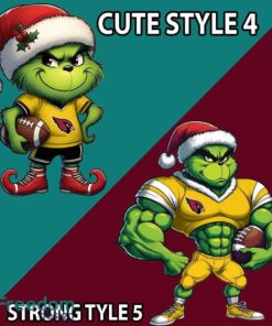 Multi Style Grinch Arizona Cardinals Ugly Christmas Sweater Gift Holidays image Multi Style Grinch Arizona Cardinals Ugly Christmas Sweater Gift Holidays - Grinch Arizona Cardinals Ugly Christmas Sweater Photo 5
