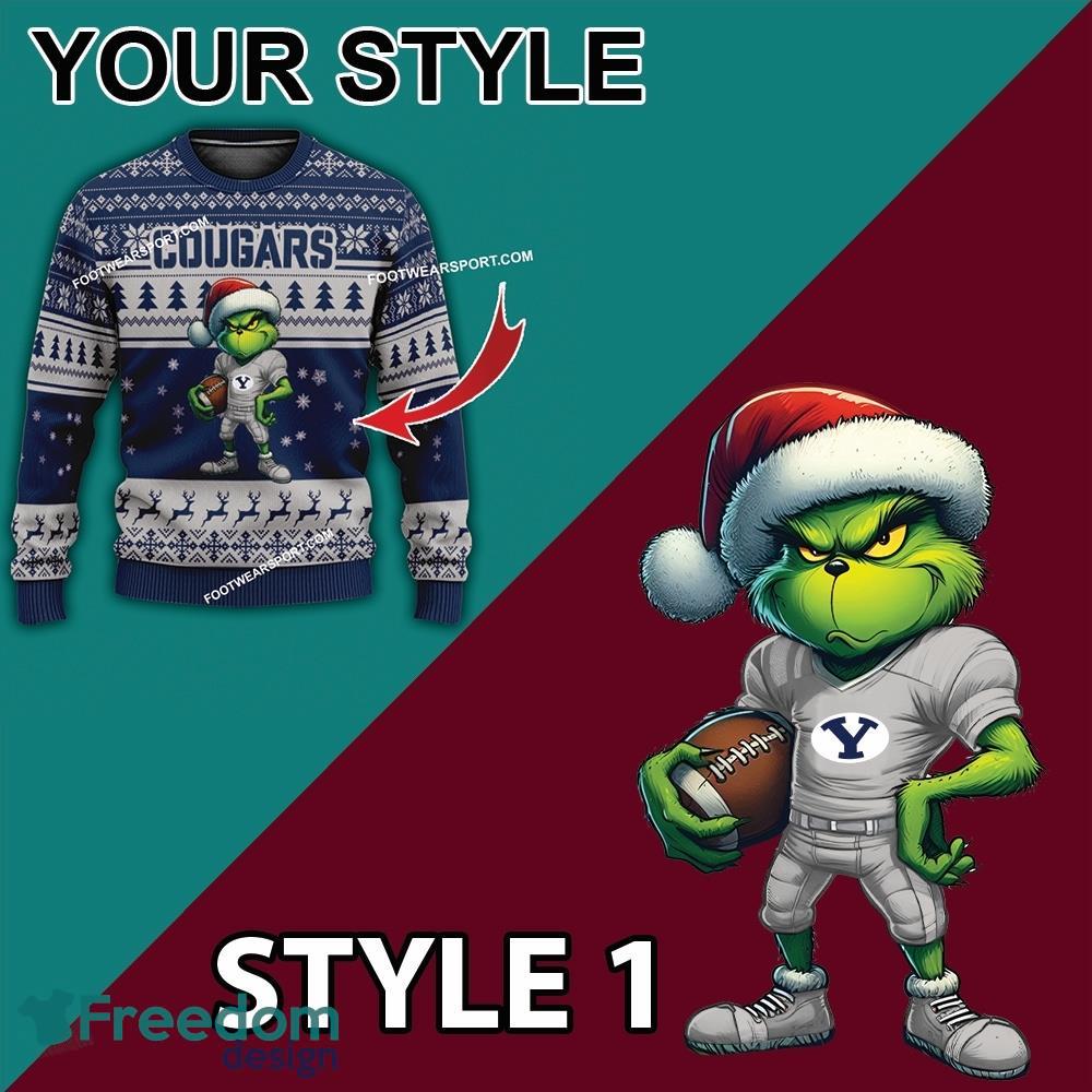 multi-style-grinch-byu-cougars-ugly-christmas-sweater-gift-for-men-and-women-2.jpg Multi Style Grinch BYU Cougars Ugly Christmas Sweater Gift For Men And Women - Grinch BYU Cougars Ugly Christmas Sweater Photo 3
